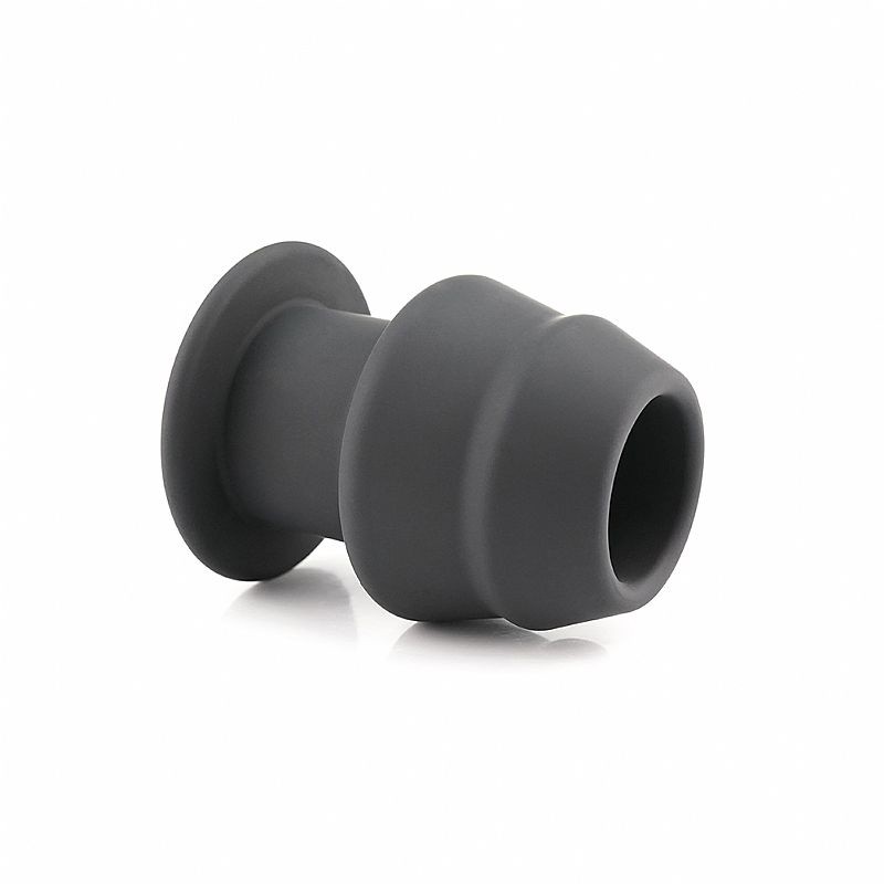 Plug Anal Vazado em Silicone - 9.8 X 4.6 cm - SI