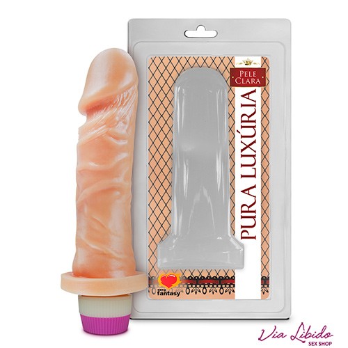 Pênis Realístico com Vibro 15,3x4cm