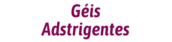 Géis Adstringentes